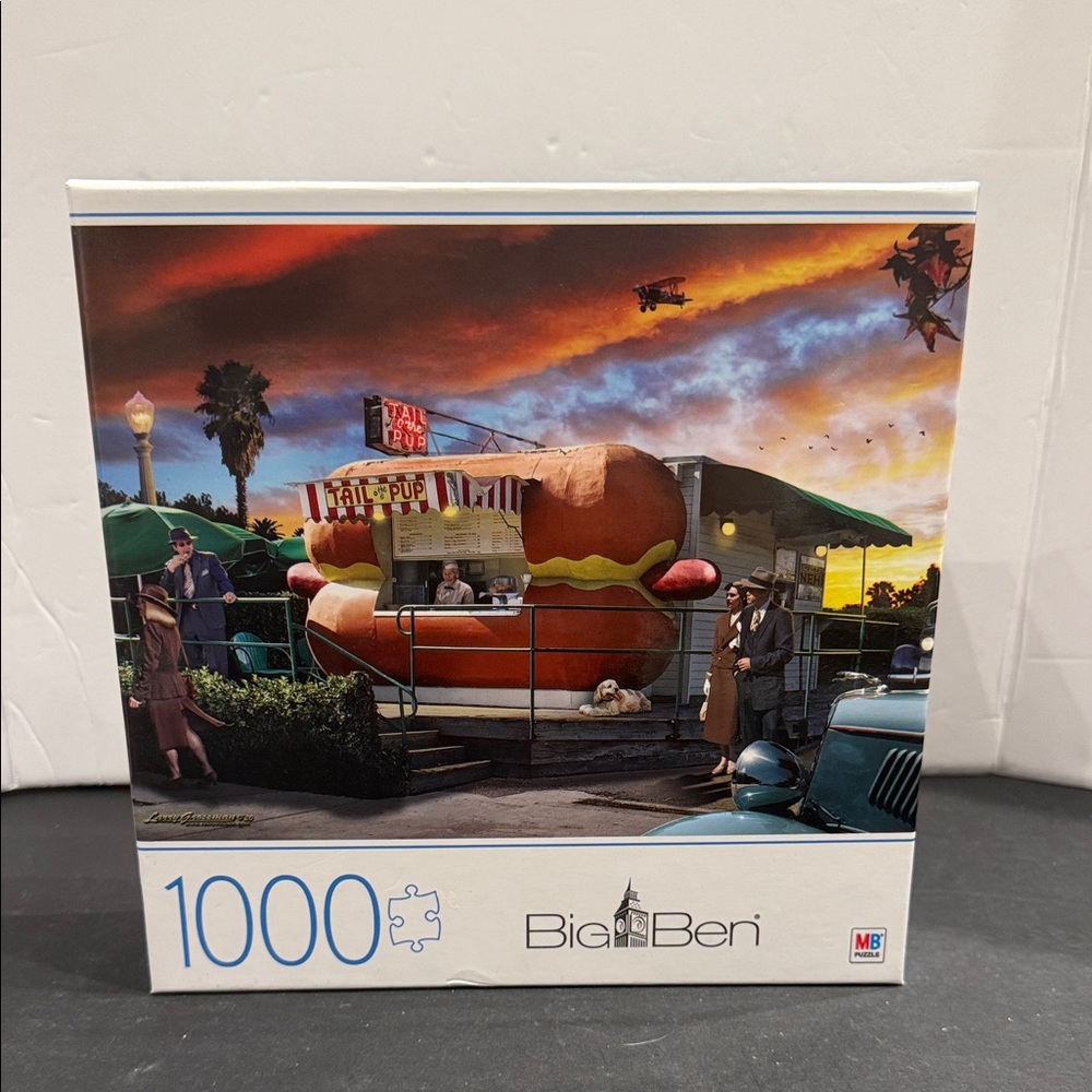 Big Ben 1000 Piece Jigsaw Puzzle Hot Diggity Dog SALE 🔴3/$25!